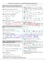 DAYHOCTOAN VN bài tập cực trị của hàm số  nguyễn đắc tuấn