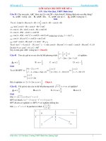Đề ôn thi học kì lớp 10 môn Toán cực hay