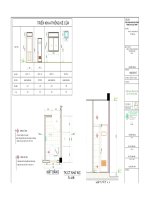 Bản vẽ thiết kế  Nhà bảo vệ 01