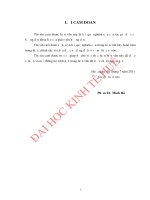 Việc làm và thu nhập của lao động nông thôn dưới tác động của thu hồi đất trong quá trình đô thị hóa ở huyện Phú Vang tỉnh Thừa Thiên Huế