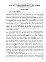 Đổi mới PPDH phân môn LTVC lớp 4 theo mô hình trường học mới (VNEN) 