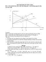 4 bai tap Kinh tế chính trị tự do cạnh tranh