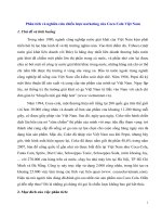 Phân tích và nghiên cứu chiến lược narketing của coca cola việt nam