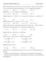 Thi thử nhóm kyser lần 1   toán