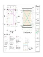 Bản vẽ thiết kế   Nhà Bảo Vệ 01