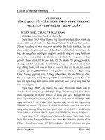 Khóa luận tốt nghiệp: Hoàn thiện công tác thẩm định dự án đầu tư tại Ngân hàng TMCP Công thương Việt Nam  Chi nhánh Thanh Xuân