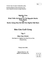 Nghiên Cứu Về Phát Triển Và Quản Lý Tài Nguyên Nước Toàn Quốc Tại Nước Cộng Hòa Xã Hội Chủ Nghĩa Việt Nam