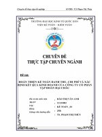 CD_Đào Thị Văn Anh_12131002_Hoàn thiện kế toán danh thu, chi phí và xác định kết quả kinh doanh của công ty cổ phần tập đoàn Đại Châu