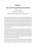 Các mô hình hồi quy biến phụ thuộc giới hạn Domadar N. Gujarati