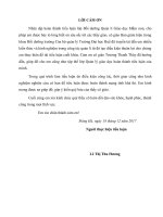 BÀ“ Biện pháp nâng cao chất lượng thực hiện kế hoạch năm học ở Trường mầm non Trung Sơn Huyện Gio LinhTỉnh Quảng Trị”I TIỂU LUẬN CUỐI KHÓA HƯƠNG