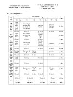Đề kiểm tra học kỳ II Toán 11 năm 2017 – 2018 trường THPT Lê Hồng Phong – Khánh Hòa