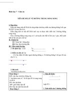 Giáo án Hình học 7 chương 1 bài 5: Tiên đề Ơ_clit về đường thẳng song song