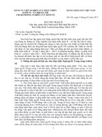 BÀI THU HOẠCH Học tập, quán triệt Nghị quyết Hội nghị lần thứ tư  Ban chấp hành Trung ương Đảng  (khóa XII)