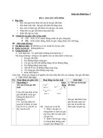 Giáo án Hình học 7 chương 1 bài 1: Hai góc đối đỉnh