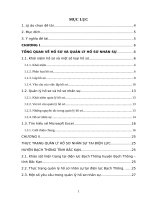Ứng dụng công nghệ thông tin trong quản lý hồ sơ nhân sự tại điện lực Bạch Thông – huyện Bạch Thông – tỉnh Bắc Kạn