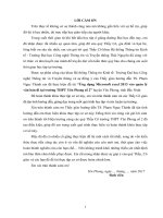 Ứng dụng Microsoft excel 2013 vào quản lý văn bản đi tại trường THPT Yên Phong số 2