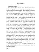 Một số biện pháp nhằm tăng cường thu hút và sử dụng nguồn vốn FDI của tỉnh thái nguyên