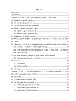 Tin học hóa công tác  quản lý văn bản tại UBND xã Đa Thông, huyện Thông Nông, tỉnh Cao Bằng