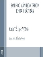 Kinh tế học vĩ mô mẫu bài thuyết trình