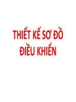 thiết kế sơ đồ điều khiển