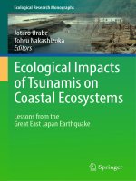 Ecological impacts of tsunamis on coastal ecosystems 