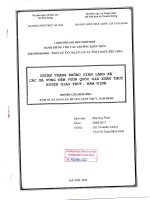 Chỉnh trang không gian làng xã các xã thuộc vùng đệm vườn quốc gia xuân thủy, giao thủy, nam định (tt) 