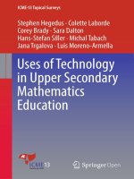 Uses of technology in upper secondary mathematics education