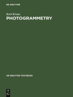 Photogrammetry ebook free download