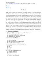 Reading comprehensive