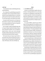 Xây dựng hệ hỗ trợ quyết định không gian trong quản lý bền vững lưu vực sông – áp dụng trường hợp lưu vực sông đắkb’la, tỉnh kon tum, việt nam  