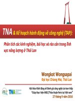 Phân tích các kinh nghiệm, bài học và rào cản trong lĩnh vực năng lượng ở Thái Lan