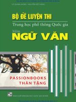 Tailieupro com bộ đề luyện thi trung học phổ thông quốc gia môn ngữ văn