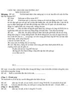 KỊCH bản CUỘC THI HOA hậu đại DƯƠNG