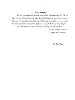 Nghiên cứu sinh trưởng của một số loài cây gỗ bản địa trồng tại huyện cẩm thủy, tỉnh thanh hóa 