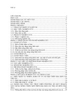 Đánh giá kết quả thực hiện phương án quy hoạch và xây dựng nông thôn mới giai đoạn 20112016 tại xã Thọ An, huyện Đan Phượng, thành phố Hà Nội