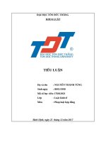 Các biện pháp bảo đảm thực hiện hợp đồng