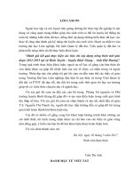 Đánh giá kết quả thực hiện các tiêu chí xây dựng nông thôn mới giai đoạn 20112015 tại xã Bình Xuyên  huyện Bình Giang  tỉnh Hải Dương