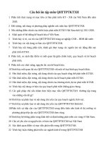 Đề cương ôn tập quy hoạch tổng thể phát triển kinh tế xã hội