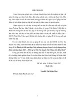 Đánh giá kết quả thực hiện phương án quy hoạch và xây dựng nông thôn mới giai đoạn 2011  2016 tại xã Yên Trị, huyện Yên Thủy, tỉnh Hòa Bình