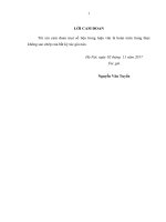 Nghiên cứu đề xuất một số nội dung cơ bản quy hoạch lâm nghiệp thị xã chí linh tỉnh hải dương giai đoạn 2017   2025