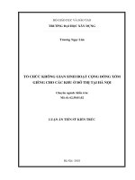 Nghiên cứu diễn biến chất lượng môi trường nước sông Phó Đáy đoạn chảy qua huyện Lập Thạch, tỉnh Vĩnh Phúc (Luận án tiến sĩ)