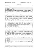 Báo cáo thực tập tổng hợp trường đại học thương mại