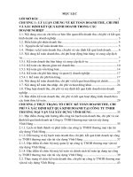 Hoàn thiện tổ chức kế toán doanh thu, chi phí và xác định kết quả kinh doanh tại Công ty TNHH thương mại vận tải xây dựng Vĩnh Hùng