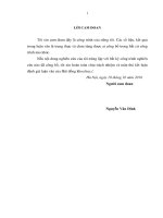 Nghiên cứu đặc điểm lâm học loài bình vôi (stepania rotunda lour ) làm cơ sở để bảo tồn tại vườn quốc gia cát bà 