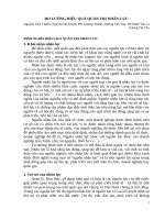 Đo lường hiệu quả quản trị nguồn nhân lực