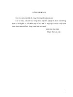 Khoá luận tổng hợp Hoàn thiện kế toán chi phí sản xuất và tính giá thành sản phẩm tại công ty cổ phần Xây dựng Thủy lợi I của trường đại học Thương Mại hay nhất