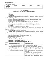 GIÁO án ôn tốt NGHIỆP lớp 11 PHẦN KINH tế