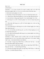 GIẢI PHÁP NÂNG CAO CHẤT LƢỢNG CHO VAY ĐỐI VỚI DOANH NGHIỆP NHỎ VÀ VỪA TẠI NGÂN HÀNG TMCP_2