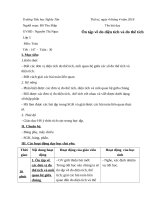 On tap ve do the tich va dien tich toán lớp 5