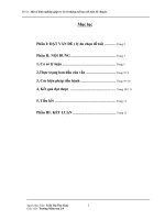 Đề tài Một số kinh nghiệm giúp trẻ 24-36 tháng tuổi học tốt môn kể chuyện